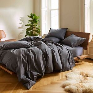 Brooklinen Graphite Queen Duvet